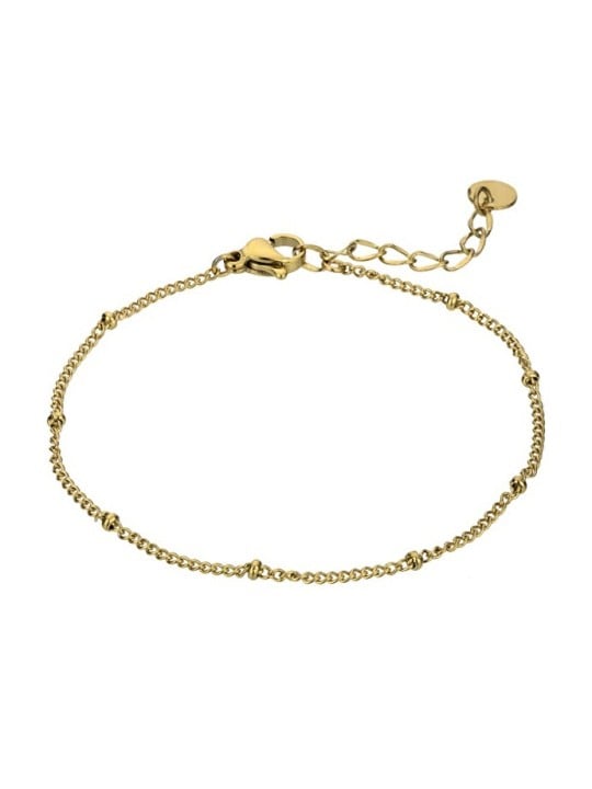 Emily Westwood Bracciale Paige in acciaio placcato oro, delicato, modello EWB23073G donna