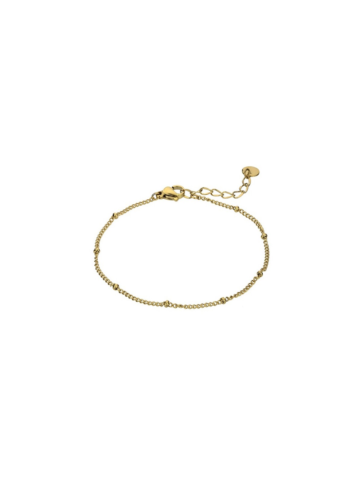 Emily Westwood Bracciale Paige in acciaio placcato oro, delicato, modello EWB23073G donna