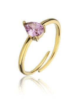 Emily Westwood Affascinante anello Presley EWR23055G placcato oro rosa donna