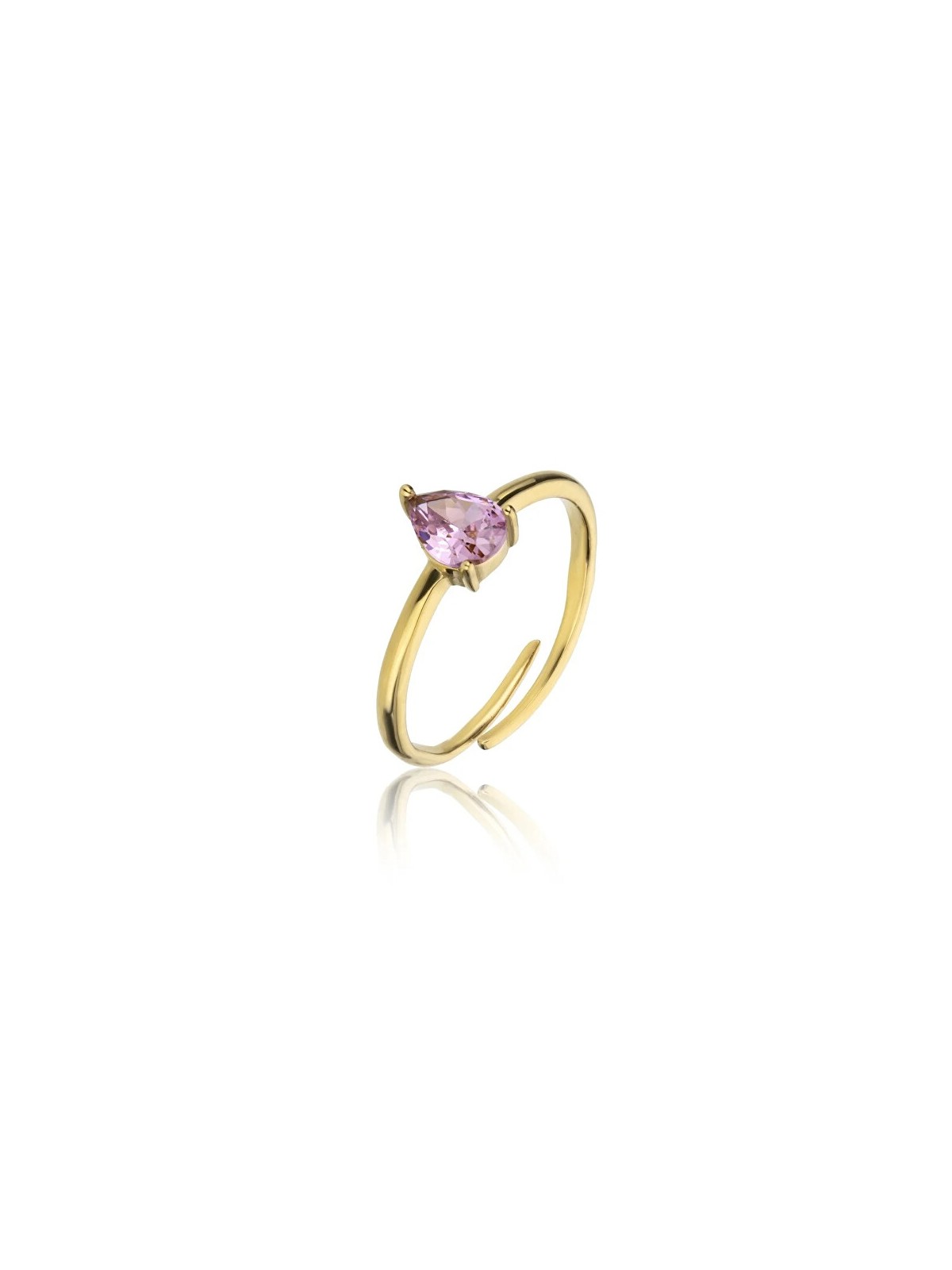 Emily Westwood Affascinante anello Presley EWR23055G placcato oro rosa donna