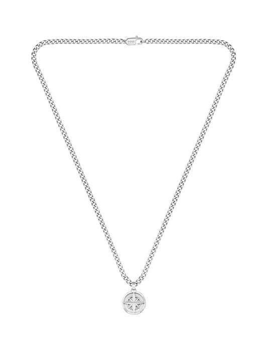 Hugo Boss Collana da uomo in acciaio senza tempo 1580544 uomo