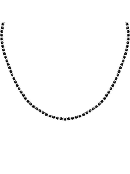 Morellato Elegante collana da uomo con perline nere Pietre S1728 uomo