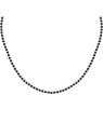 Morellato Elegante collana da uomo con perline nere Pietre S1728 uomo