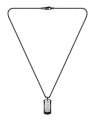Hugo Boss Collana da uomo con francobollo militare Devon 1580577 uomo