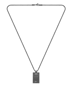 Lacoste Collana da uomo in acciaio, modello Tennis Court 2040078 uomo