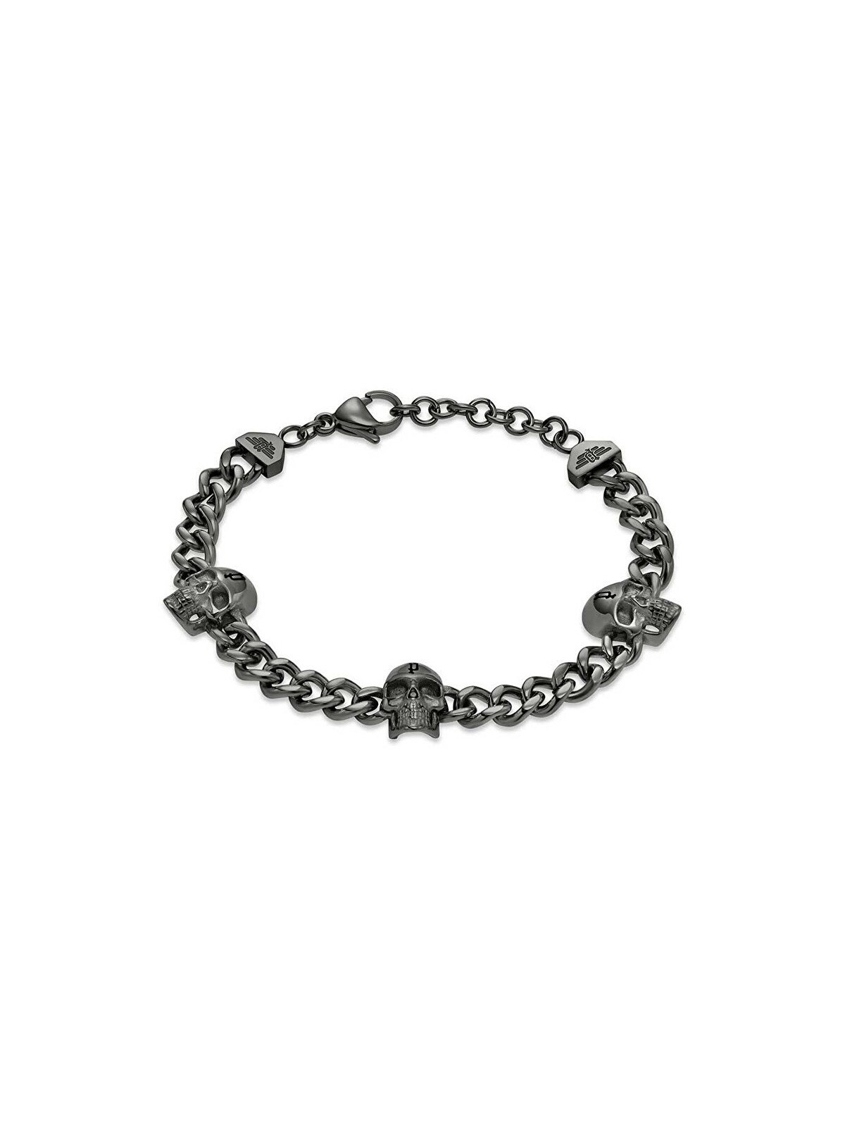 Police Elegante bracciale nero da uomo Vertex PEAGB0000907 uomo