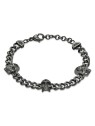 Police Elegante bracciale nero da uomo Vertex PEAGB0000907 uomo
