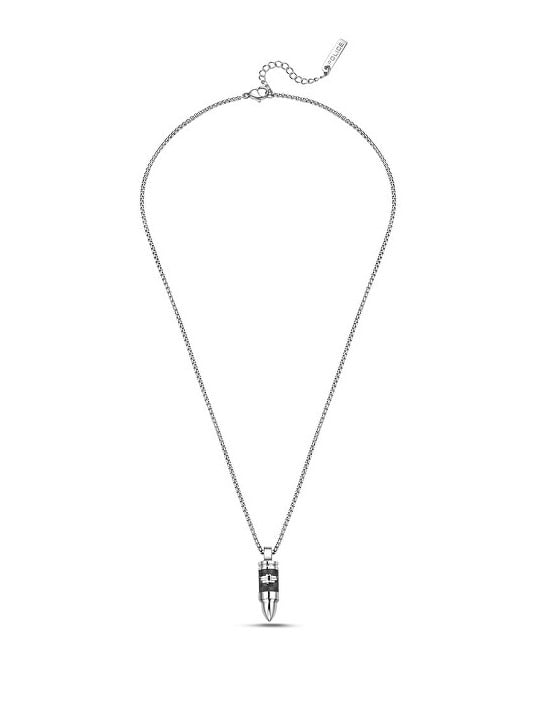Police Collana da uomo alla moda Bullet PEAGN0034102 uomo