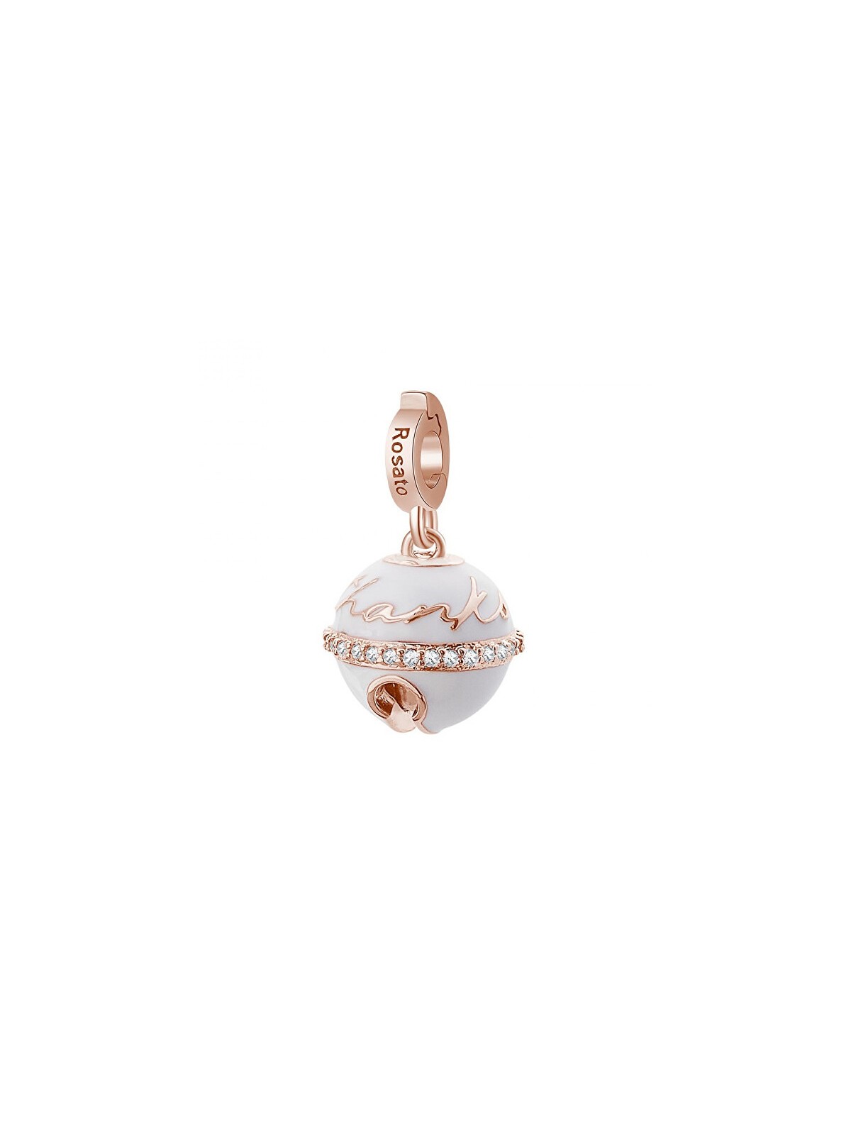 Rosato Bellissima campana di bronzo Grazie mamma Storia RZ183 donna