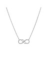 AGAIN Jewelry Collana Infinity in argento, modello AJNA0032. donna
