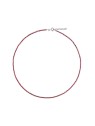 AGAIN Jewelry Collana di perle di granato AJKNA007 donna
