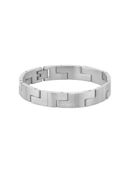 Lacoste Bracciale da uomo in acciaio alla moda 2040155 uomo