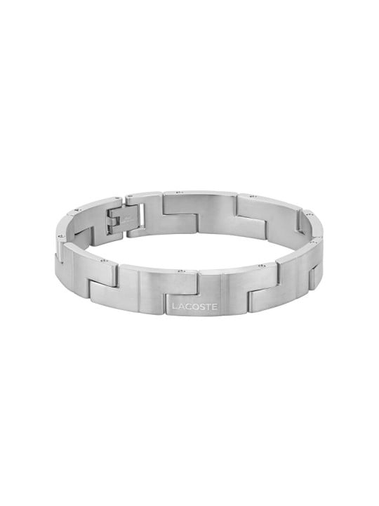 Lacoste Bracciale da uomo in acciaio alla moda 2040155 uomo