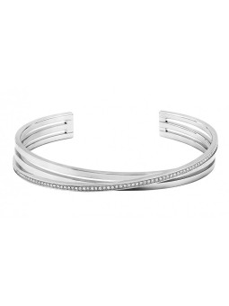 Hugo Boss Bracciale in acciaio massiccio con cristalli 1580284 donna
