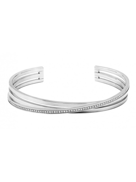 Hugo Boss Bracciale in acciaio massiccio con cristalli 1580284 donna