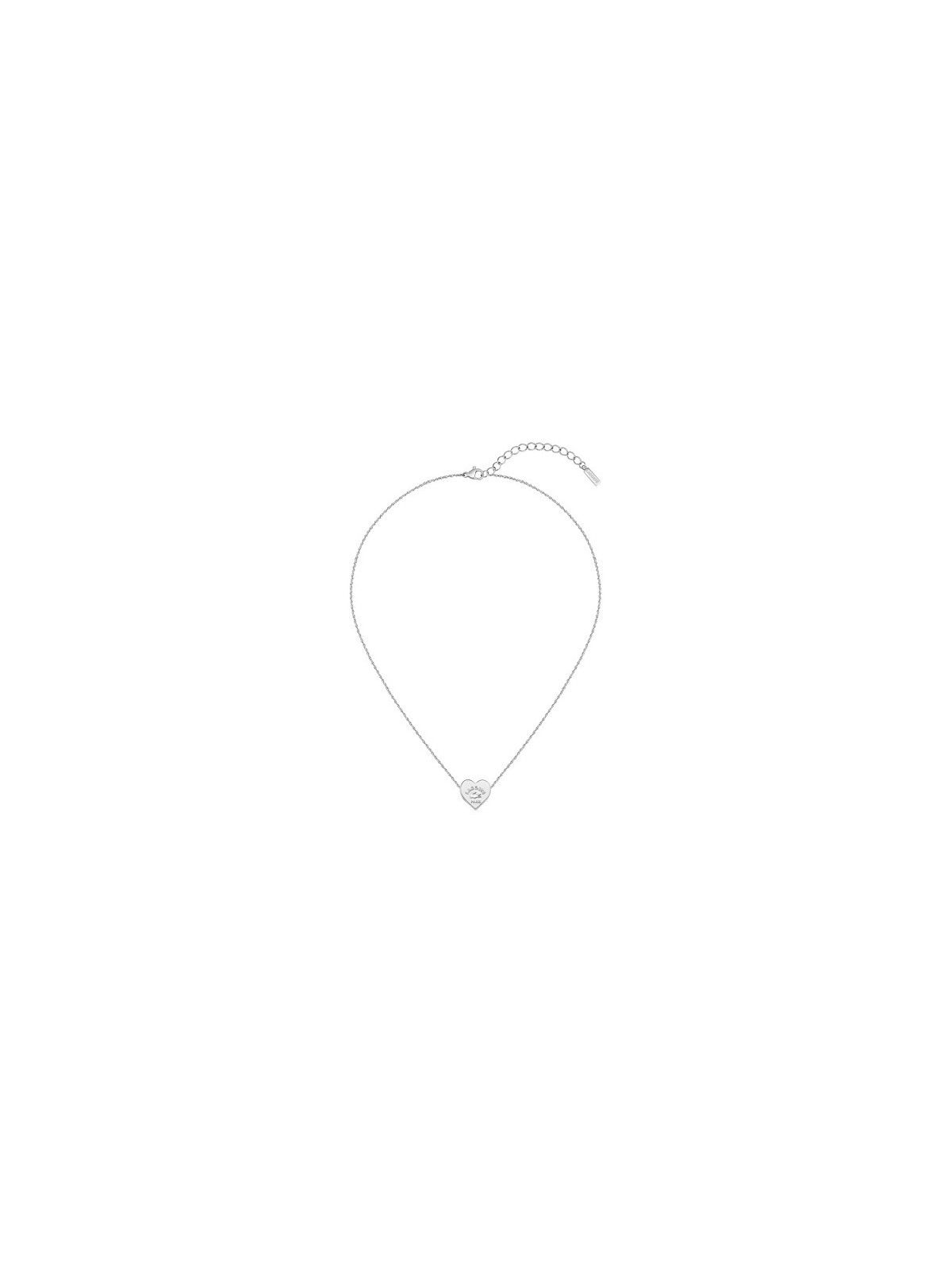 Lacoste Collana con cuore in acciaio di buona fattura 2040394 donna