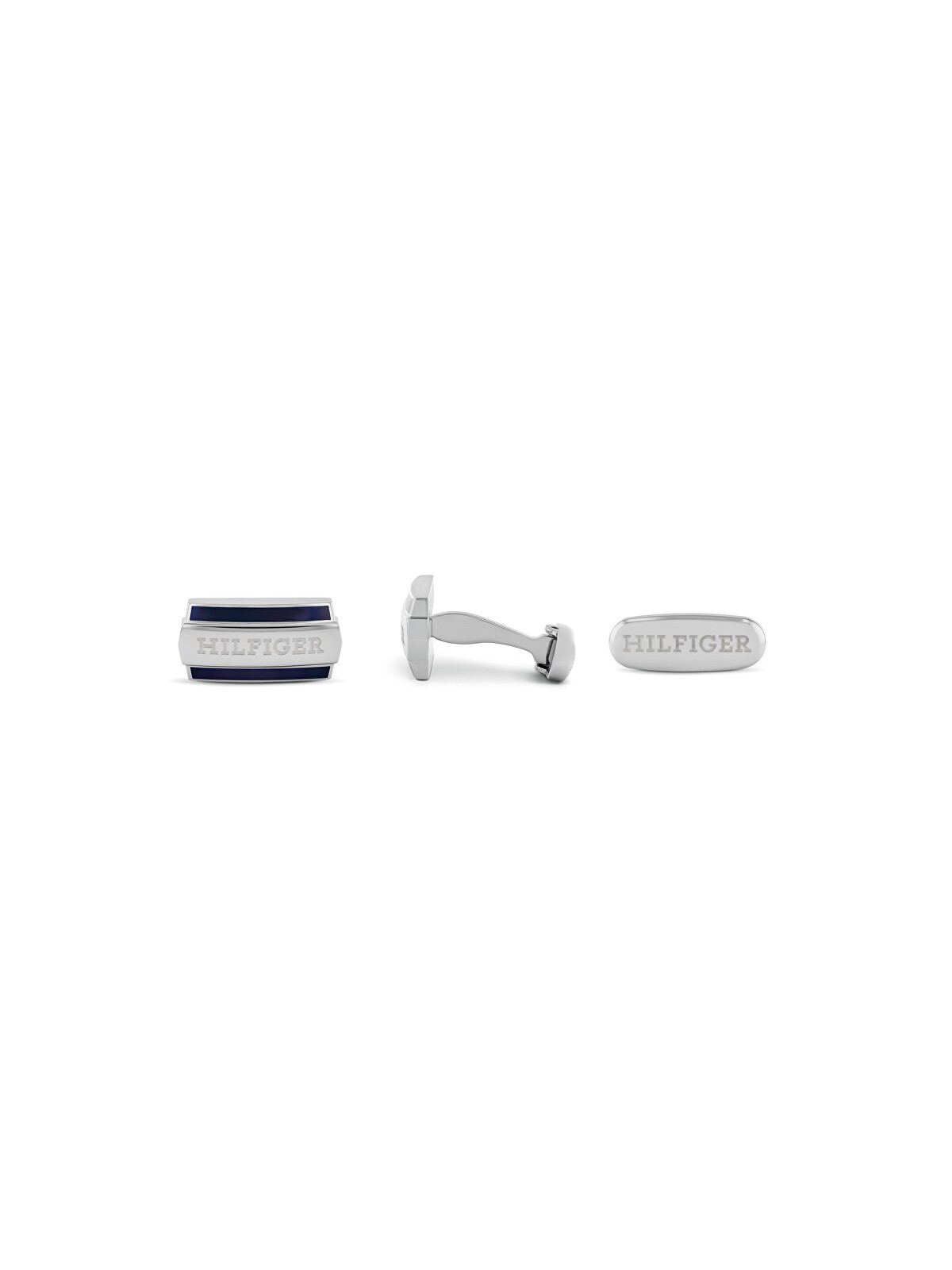 Tommy Hilfiger Eleganti gemelli in acciaio 2790603 uomo