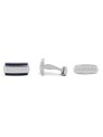 Tommy Hilfiger Eleganti gemelli in acciaio 2790603 uomo