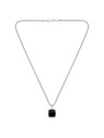 Hugo Boss Collana alla moda in acciaio con onice Odell 1580648 uomo