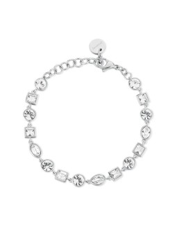 Brosway Bracciale di lusso in acciaio con cristalli trasparenti Symphonia BYM168 donna