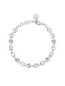 Brosway Bracciale di lusso in acciaio con cristalli trasparenti Symphonia BYM168 donna