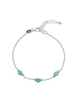 Alisia Bracciale da donna in argento con turchese AL3871-Argento donna