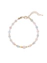 Alisia Bracciale giocoso con perline di morganite AL3769-Oro donna