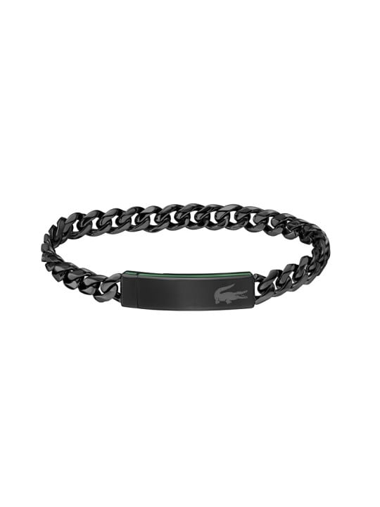 Lacoste Bracciale da uomo moderno in acciaio Baseline 2040082 uomo