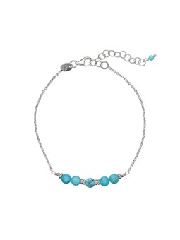 Alisia Bellissimo bracciale in argento con turchese AL3870-Argento donna