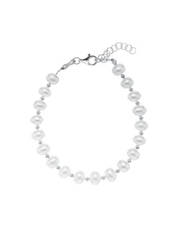 Alisia Incantevole bracciale di perle da donna AL3047-Argento donna