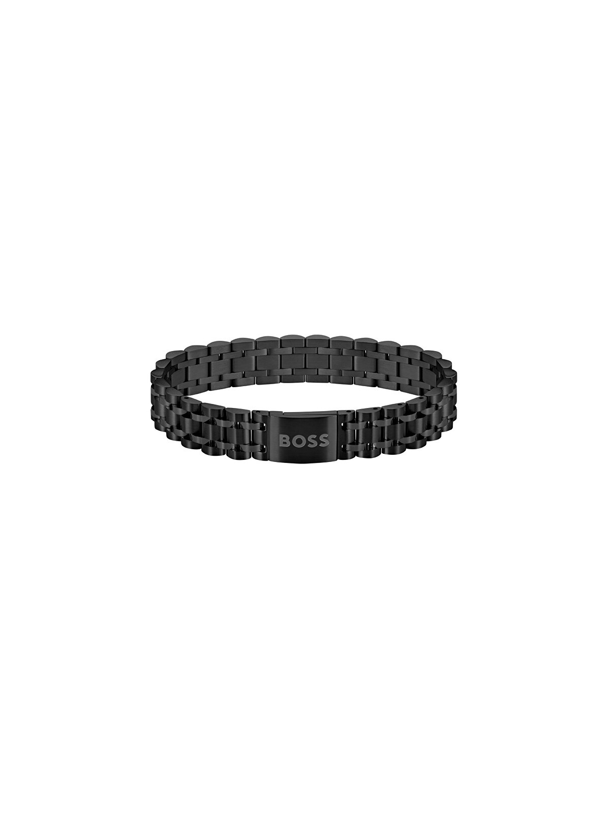 Hugo Boss Elegante bracciale nero da uomo Owan 1580646 uomo