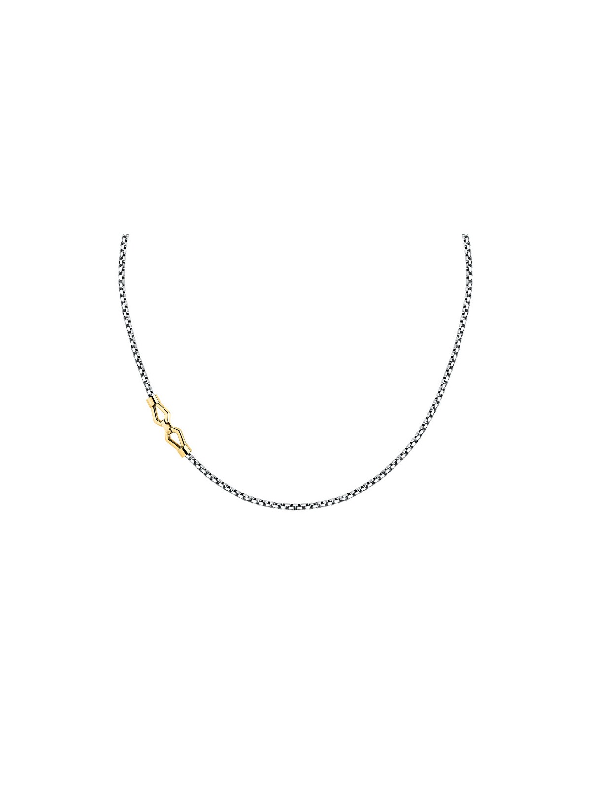Morellato Collana da uomo Motown SALS88 in acciaio bicolore uomo