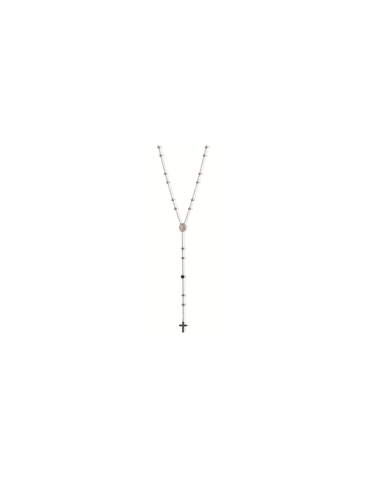 Liu Jo Collana con croce placcata in oro, intramontabile, modello Essential LJ2757 donna