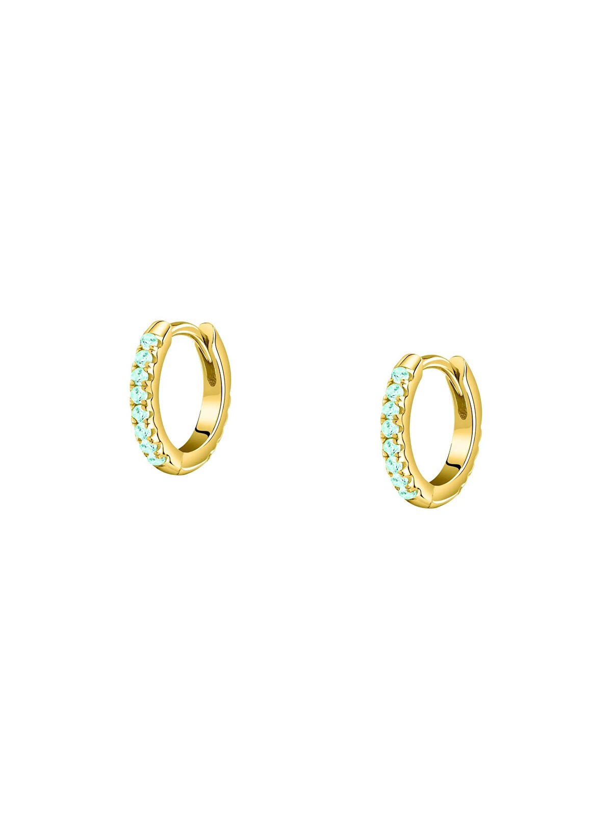 La Petite Story Anelli placcati in oro con zirconi azzurri Argento LPS01AWV35 donna