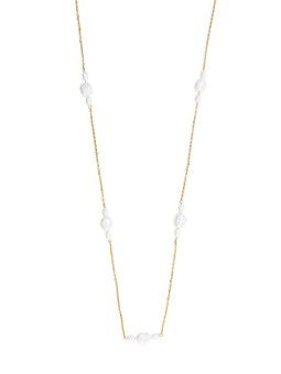 Silver Cat Collana lunga placcata oro con perle d'acqua dolce SC560 donna