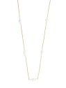 Silver Cat Collana lunga placcata oro con perle d'acqua dolce SC560 donna