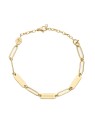 Brosway Bracciale a catena essenziale placcato oro BNL068 donna