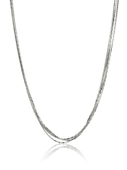 Emily Westwood Incantevole collana da donna in acciaio con motivo paislee EWN24002S donna