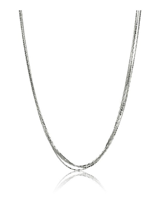Emily Westwood Incantevole collana da donna in acciaio con motivo paislee EWN24002S donna