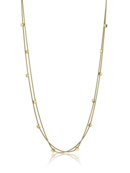 Emily Westwood Collana doppia in acciaio placcato oro Allie EWN24013G donna