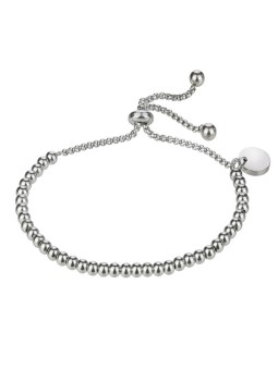 Emily Westwood Bracciale senza tempo con perline in acciaio Paris EWB24009S donna