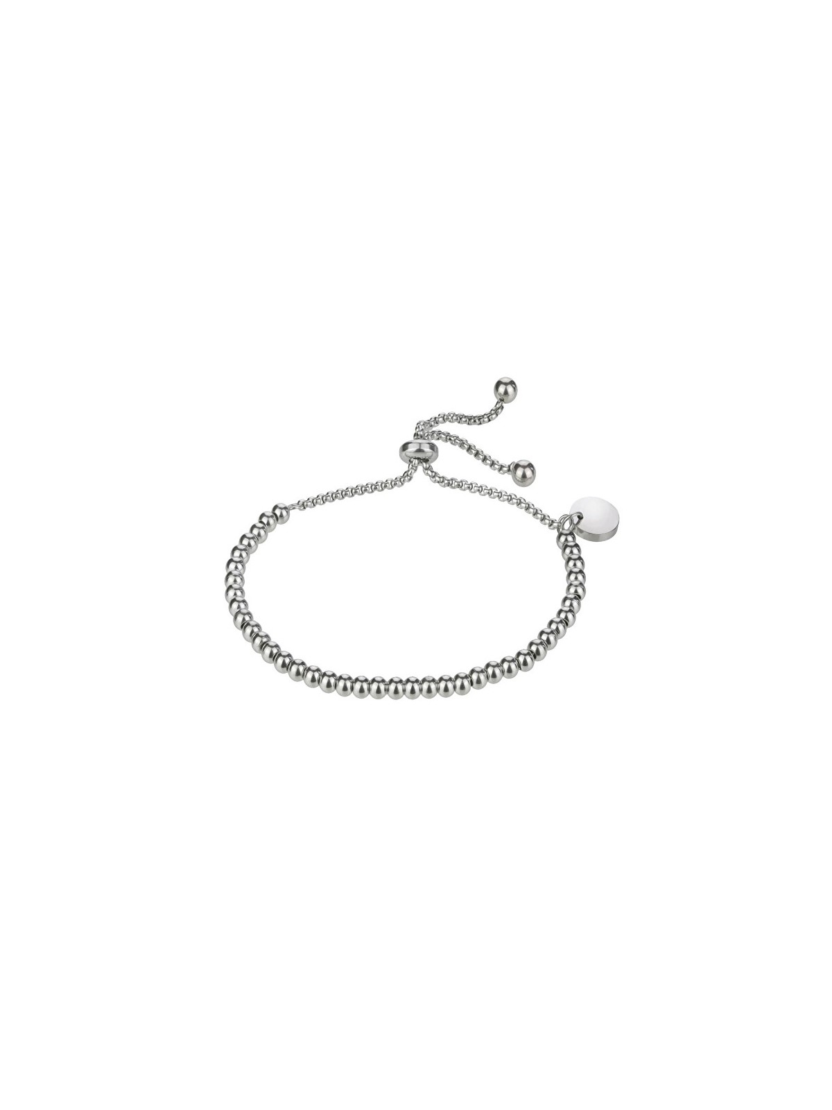 Emily Westwood Bracciale senza tempo con perline in acciaio Paris EWB24009S donna