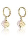 Emily Westwood Eleganti orecchini a cerchio con cristalli Khloe EWE23062G donna