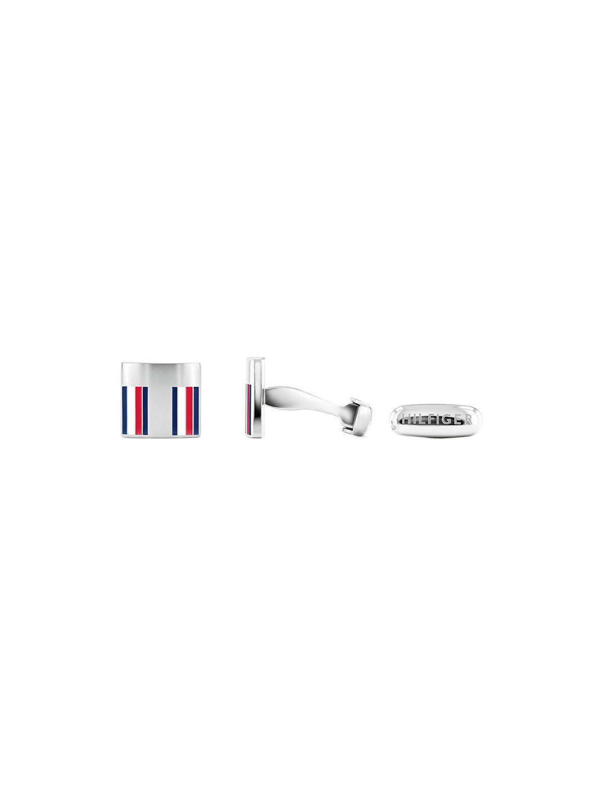 Tommy Hilfiger Gemelli in acciaio decorati 2790282 uomo