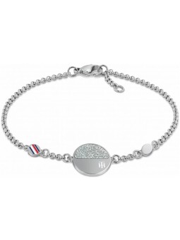 Tommy Hilfiger Bracciale in acciaio senza tempo con decorazione 2780460 donna