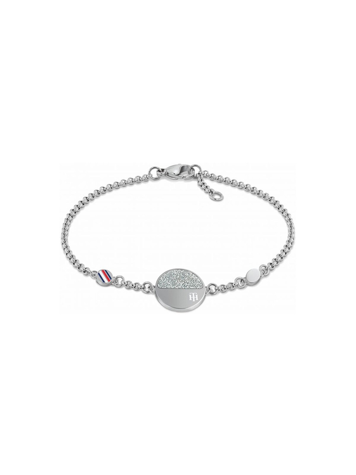 Tommy Hilfiger Bracciale in acciaio senza tempo con decorazione 2780460 donna