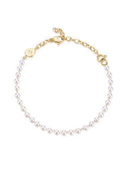 Brosway Bracciale Essential BNL078 con perle placcato oro donna