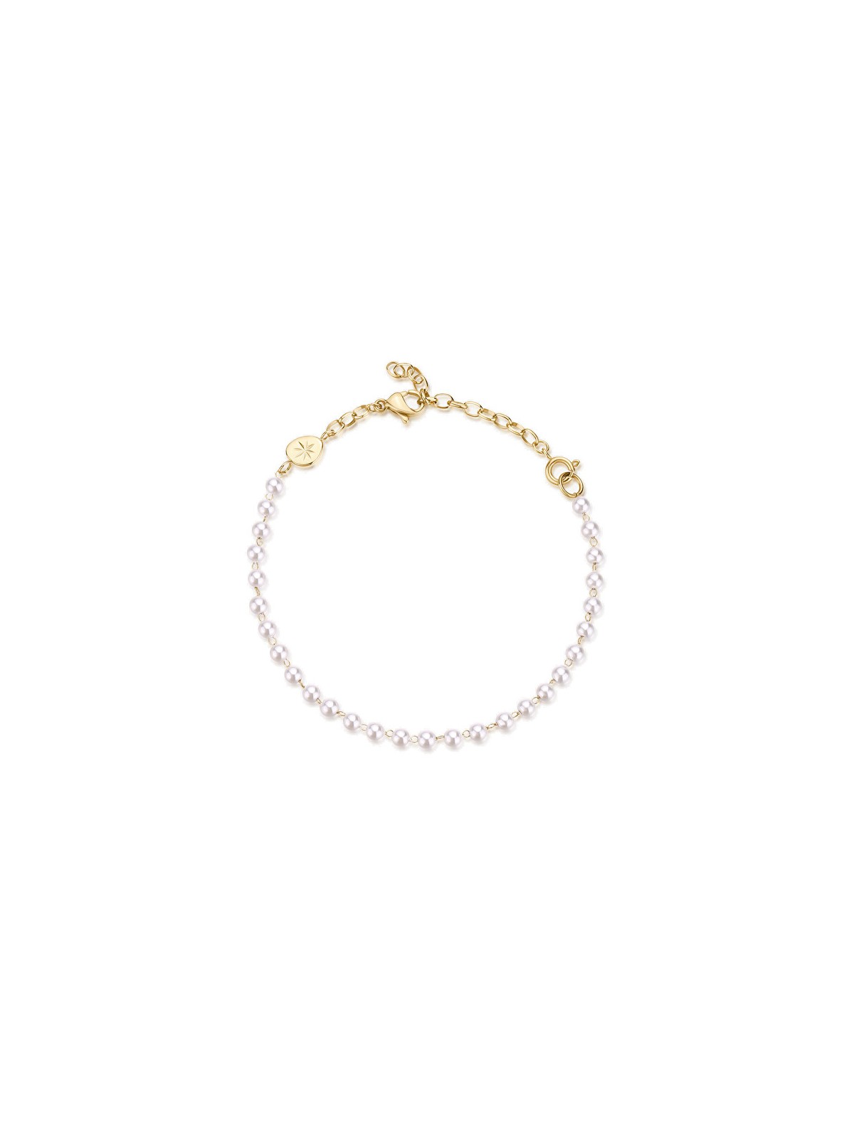 Brosway Bracciale Essential BNL078 con perle placcato oro donna