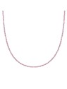 Sparkling Collana con perline di quarzo viola NLK04G-G59 donna