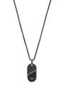 Emporio Armani Collana da uomo unica con cristalli per coppie EGS3138001 uomo